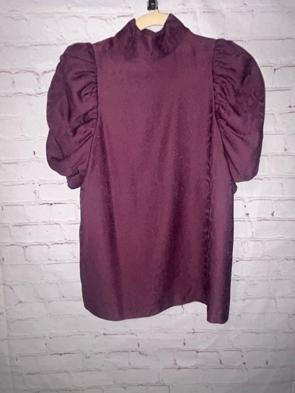 Ted Baker London Kalmiia Exaggerated Sleeve Top women’s size 1/S